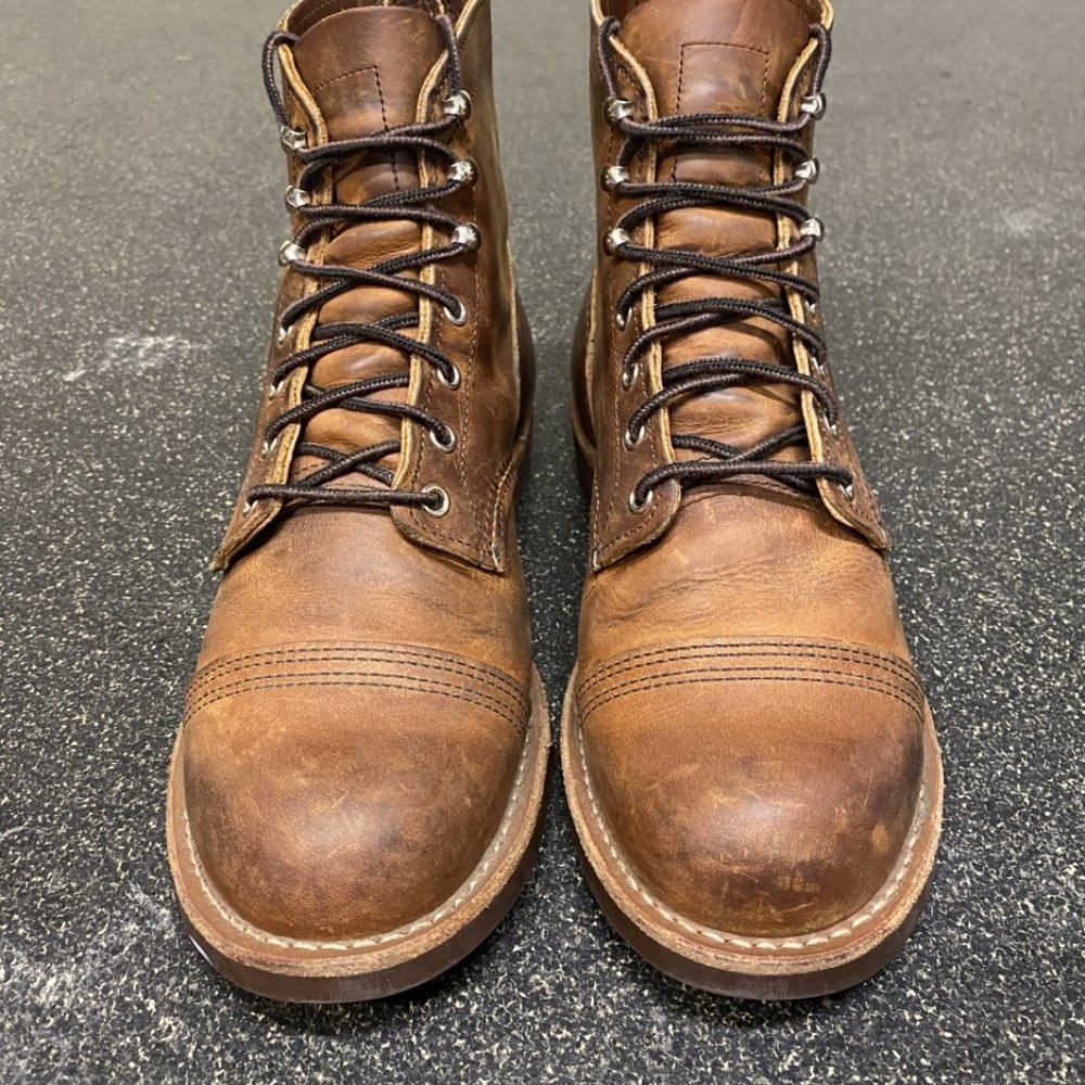 Red Wing Iron Rangers Copper Rough and Tough 8085